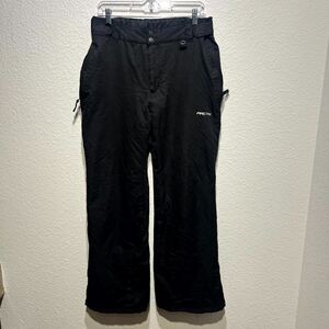 Arctix Insulated Snow Pants Men M Black Regular Fit Snowboarding Water Resistant